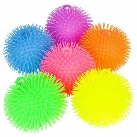 6'' PUFFER BALL Tactile Sensory Toy - 1 Random Color Per Order - Picture 1 of 2